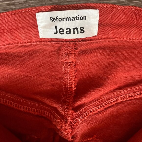 Reformation Terracotta Jean - Picture 3 of 4